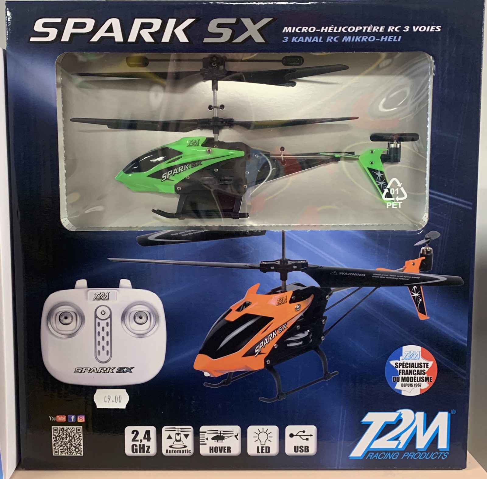 Spark SX Hélicoptère
