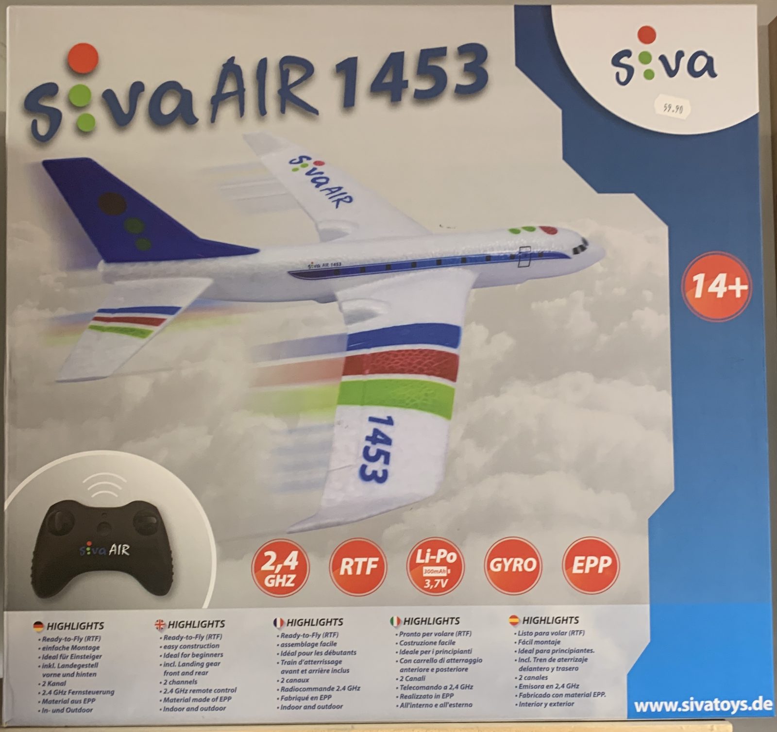 Avion Siva air 1453