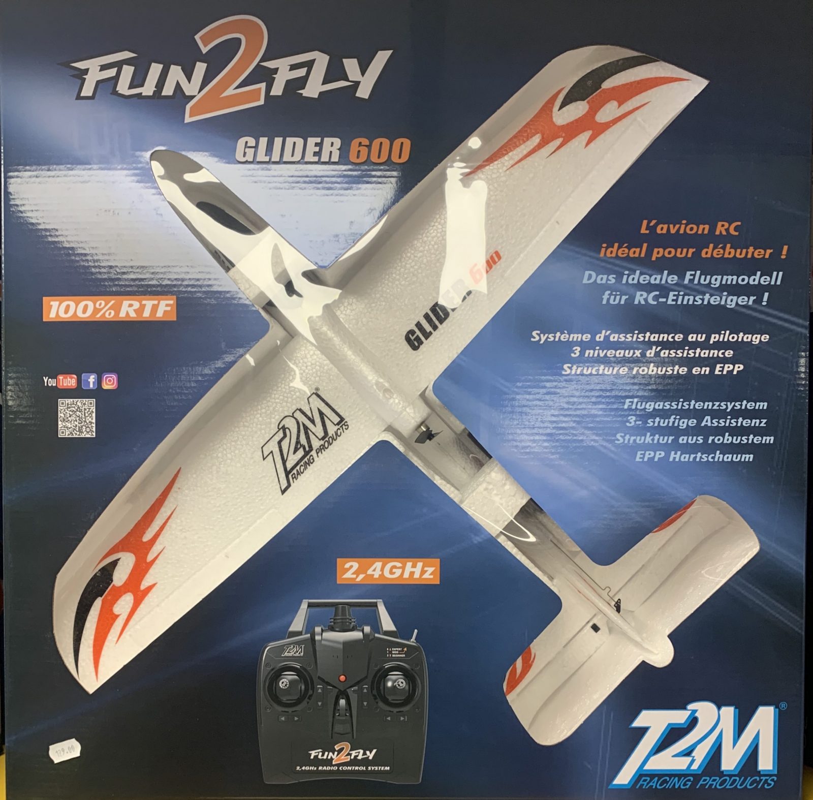 fun2fly Glider 600